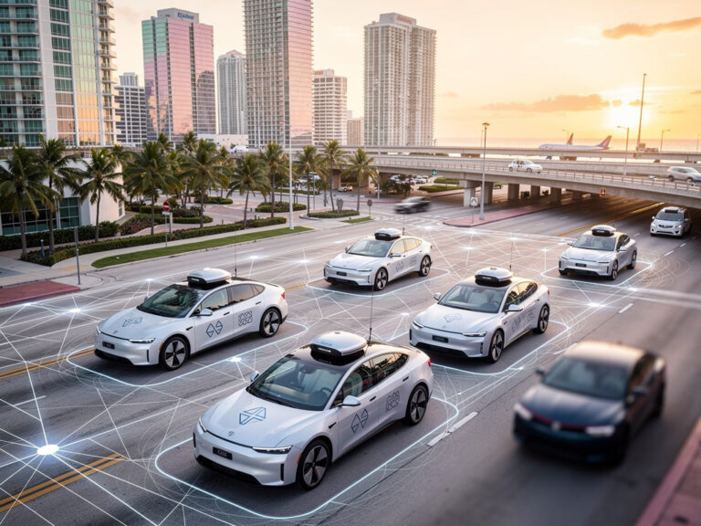 Waymo Launches Autonomous Robotaxi Service in Miami, Plans Airport Growth