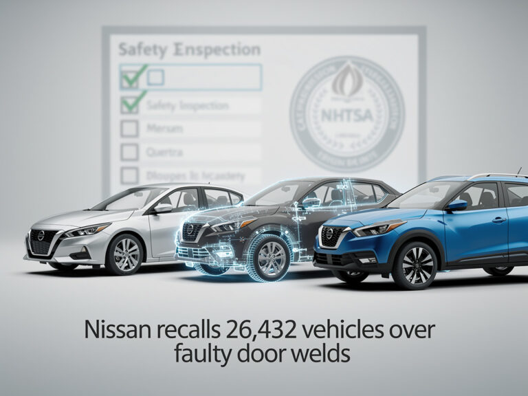 Nissan’s Door Defect: 26,000 Vehicles at Risk of Flying Open in Crashes