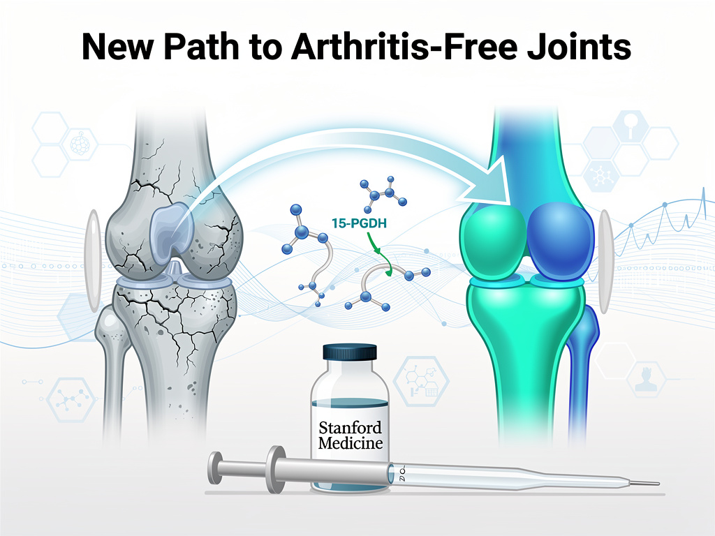 Stanford’s Gerozyme Blocker: Rewriting Arthritis Rules with Cartilage Revival