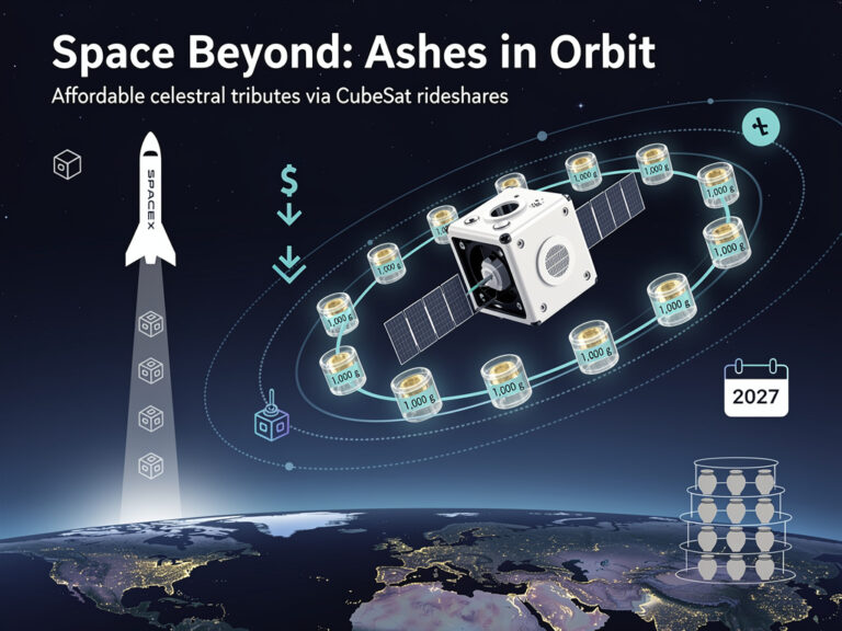 Ashes Among the Stars: Startup’s $249 Orbit Quest for 1,000 Souls