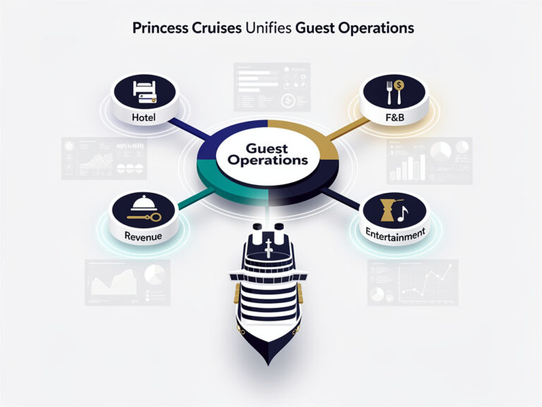 Princess Cruises’ Operations Overhaul: New COO Leads Unified Guest Command