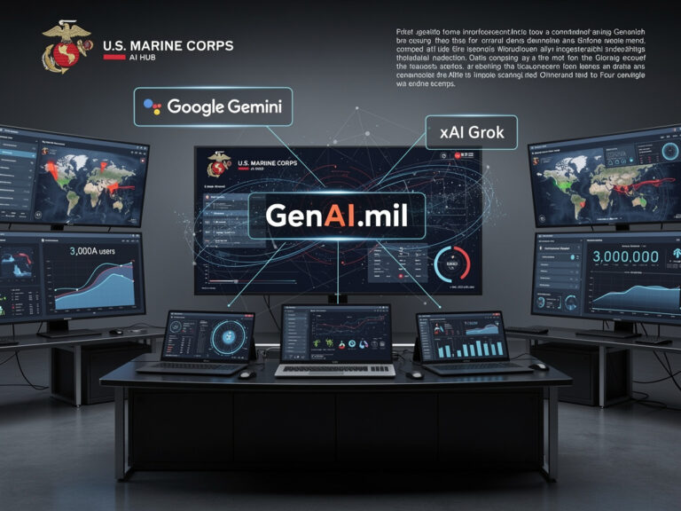 Marines Lock In GenAI.mil as Enterprise AI Backbone, Sidelining Rival Systems