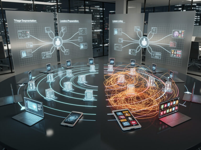 Cascades Without Collapse: Resilient Internal Comms Amid Overload