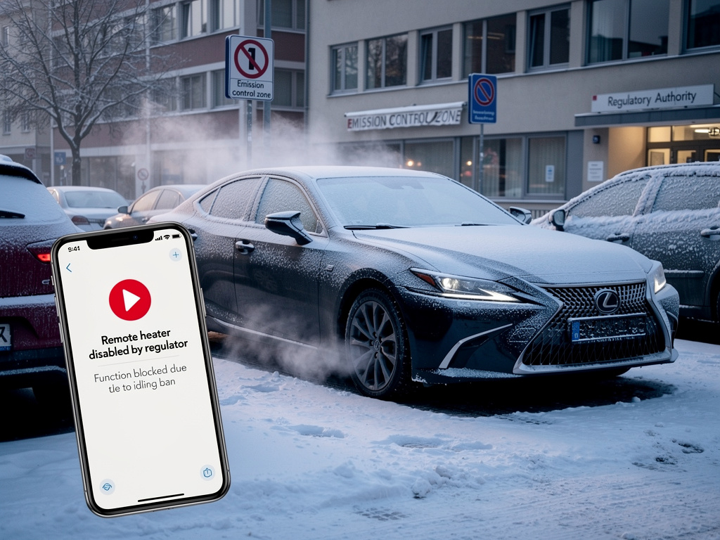 Germany’s Remote Car Heater Shutdown: Climate Zealots Freeze Out Lexus Owners