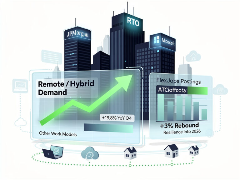 Remote Jobs Defy RTO Mandates: Demand Surges 19.8% in Late 2025
