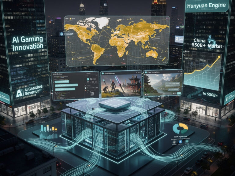 China’s Gaming Giants Fuel AI Revolution in Game Creation