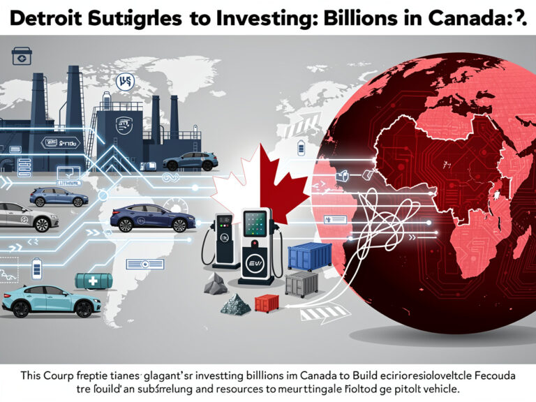Detroit’s Northern Gambit: How GM and Ford Are Leveraging Canada to Counter China’s Grip