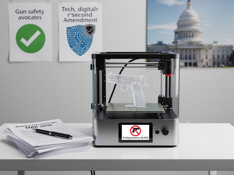The Code and the Trigger: Washington State’s Bid to Embed Gun Control in 3D Printers Sparks Tech and Rights Debate