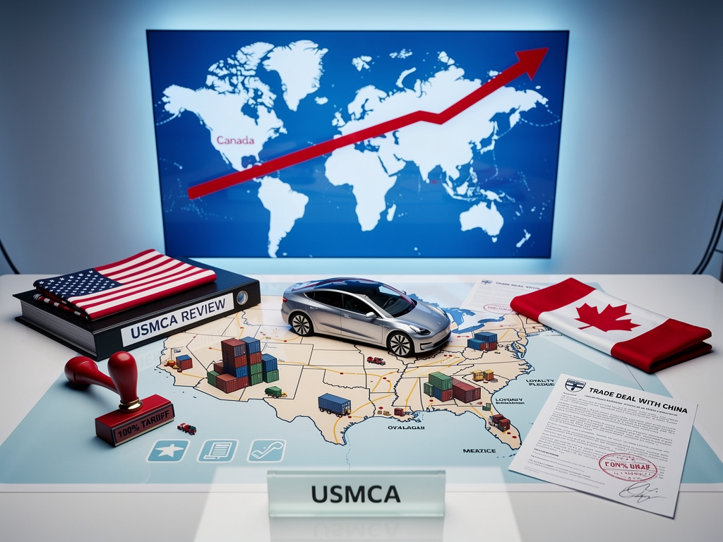 Trump’s 100% Tariff Ultimatum: Carney’s China Pact Ignites North American Trade War