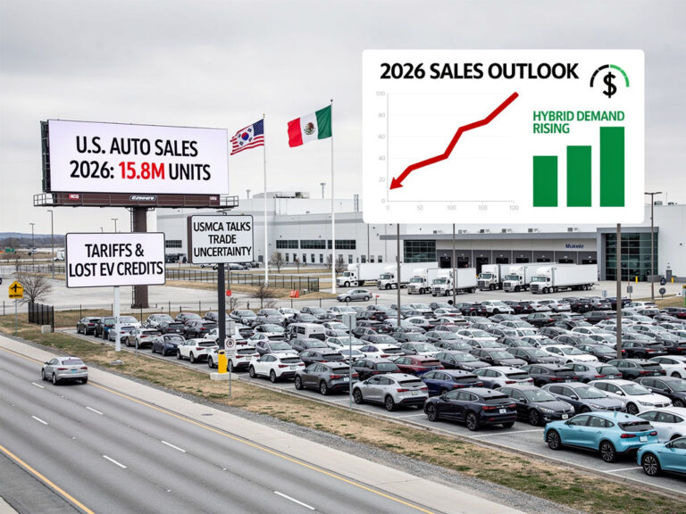 Auto Chiefs Brace for 2026 Turmoil: Optimism Clashes with Tariff Threats