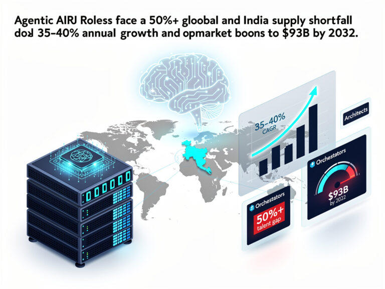 Agentic AI Talent Crunch: Demand Explodes 40%, Supply Lags 50%