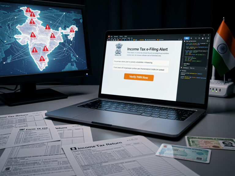 The New Taxman Cometh: How Cybercriminals Are Exploiting India’s Digital Economy with Advanced Phishing Schemes