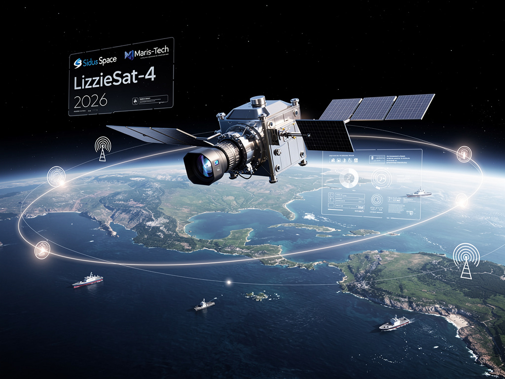 LizzieSat-4’s Edge: Sidus and Maris-Tech Gear Up for Orbital AI Revolution