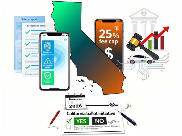 California’s Rideshare Reckoning: Ballot Clashes Over Safety and Liability
