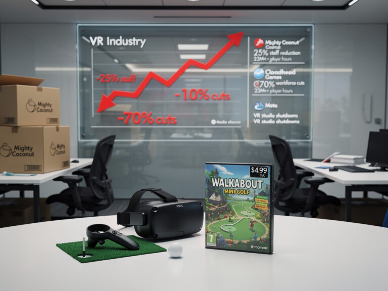 Walkabout Mini Golf Studio Cuts 25% of Staff Amid VR Squeeze