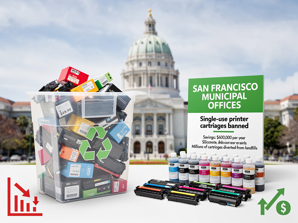 San Francisco’s Printer Cartridge Ban Signals Major Shift in Corporate Waste Management Strategy