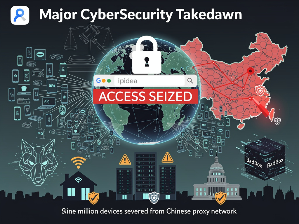 Google Seizes Domains Disrupts Ipidea Residential Proxy Network