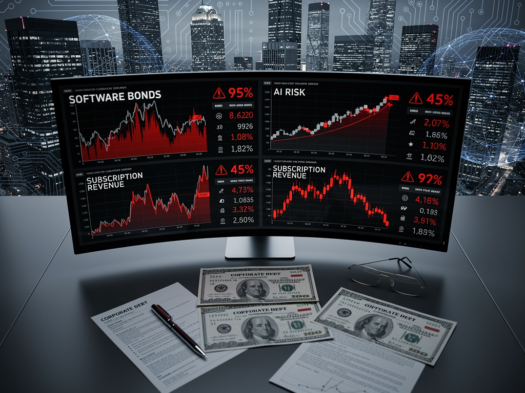 Software Bonds Reprice Amid AI Disruption
