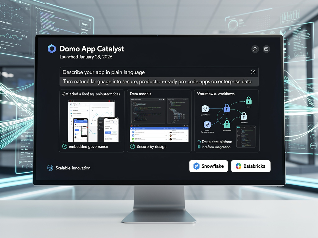 Domo Launches App Catalyst For Pro-Code Apps