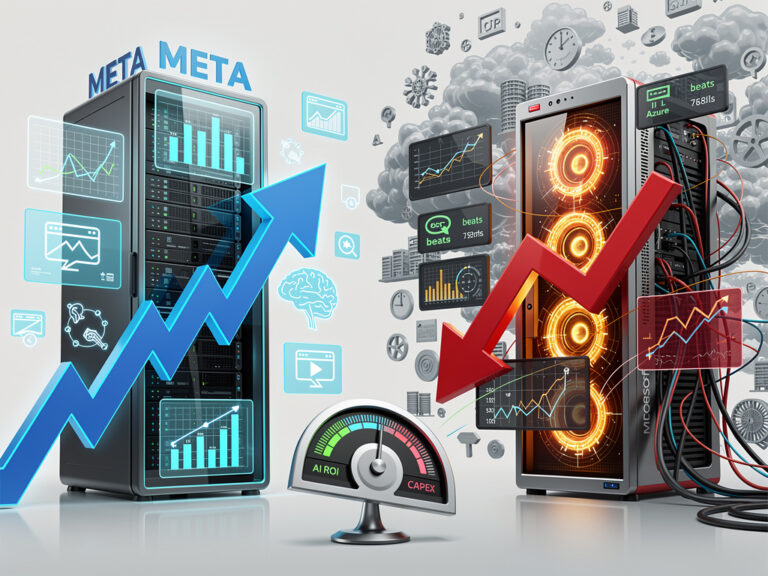 Meta’s AI Surge Crushes Microsoft’s Cloud Wobble