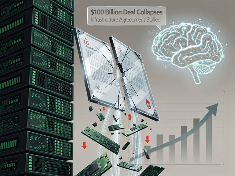 Inside the Collapse of Tech’s Most Ambitious AI Infrastructure Deal: How Nvidia and OpenAI’s $100 Billion Partnership Unraveled