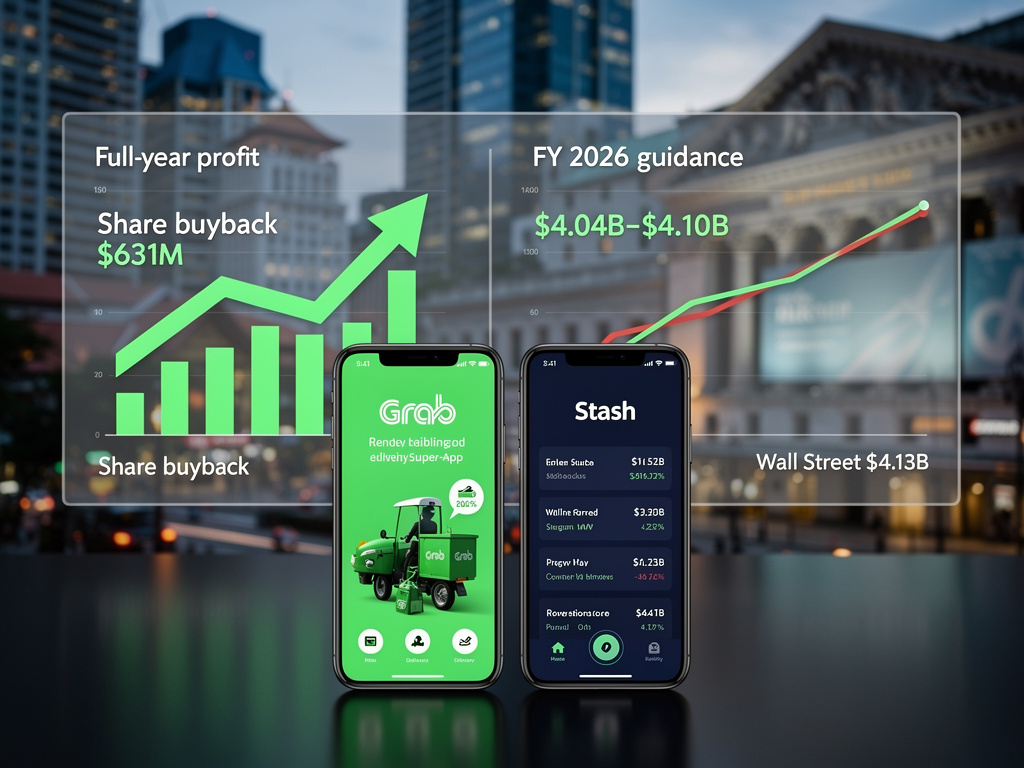 Grab’s $425 Million Bet on Stash Financial Signals a Bold Fintech Pivot—Even as Revenue Forecasts Disappoint Wall Street