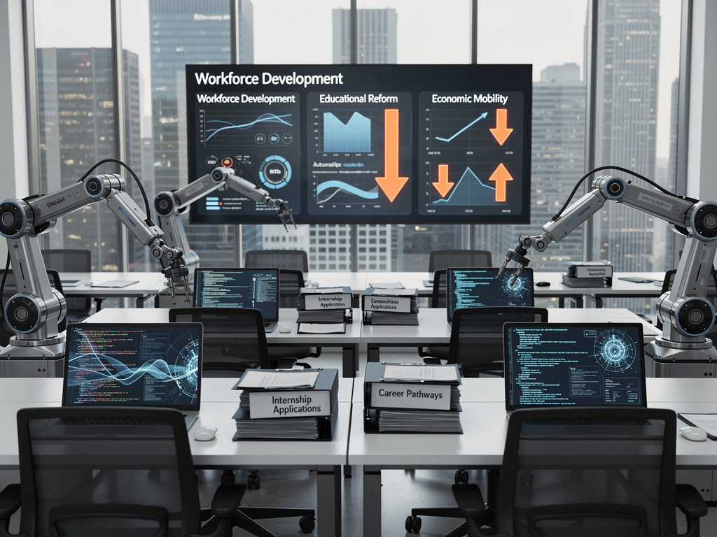 AI Displaces Traditional Internship Career Pathways