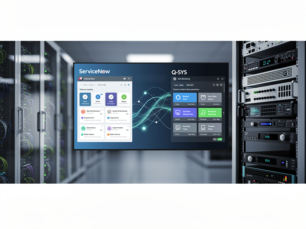 How Q-SYS and ServiceNow Integration Is Reshaping Enterprise AV Infrastructure Management