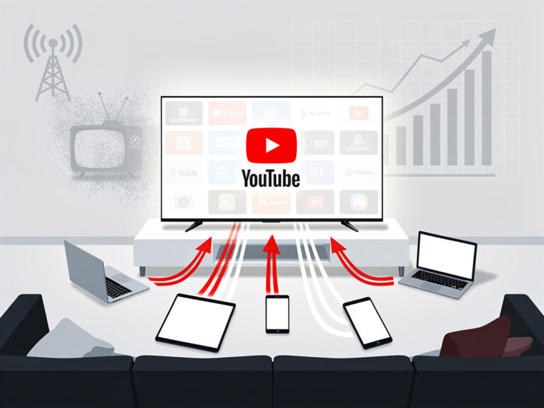 YouTube’s Aggressive Push Into Living Rooms Signals New Era of Television Dominance