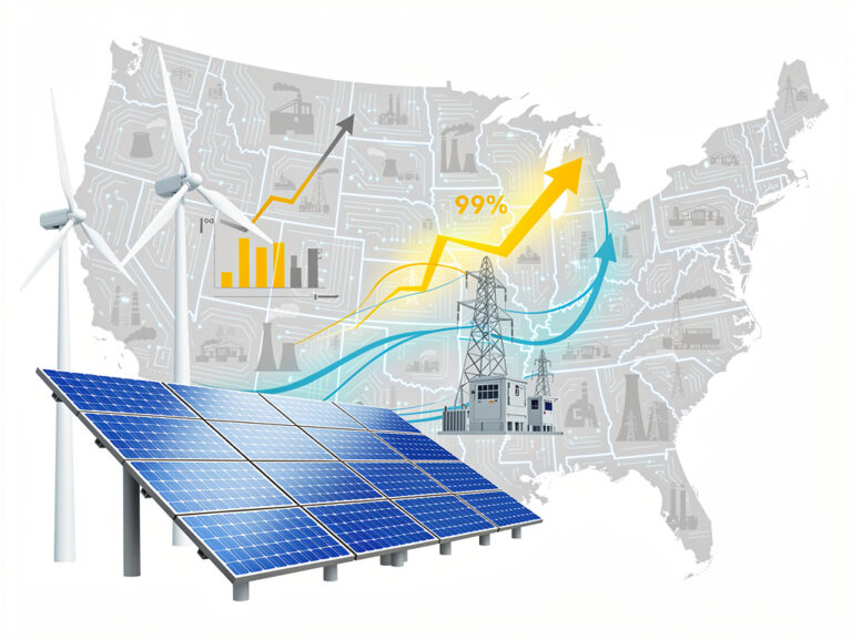 America’s Grid Transformation: How Renewable Energy Seized 99% of New Capacity Additions in 2026