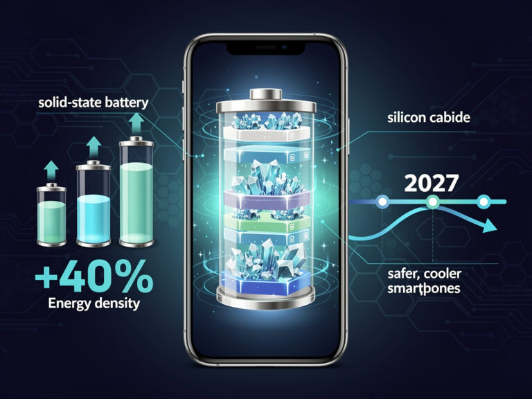 The Silicon Carbide Revolution: How Solid-State Batteries Could End Smartphone Overheating Forever