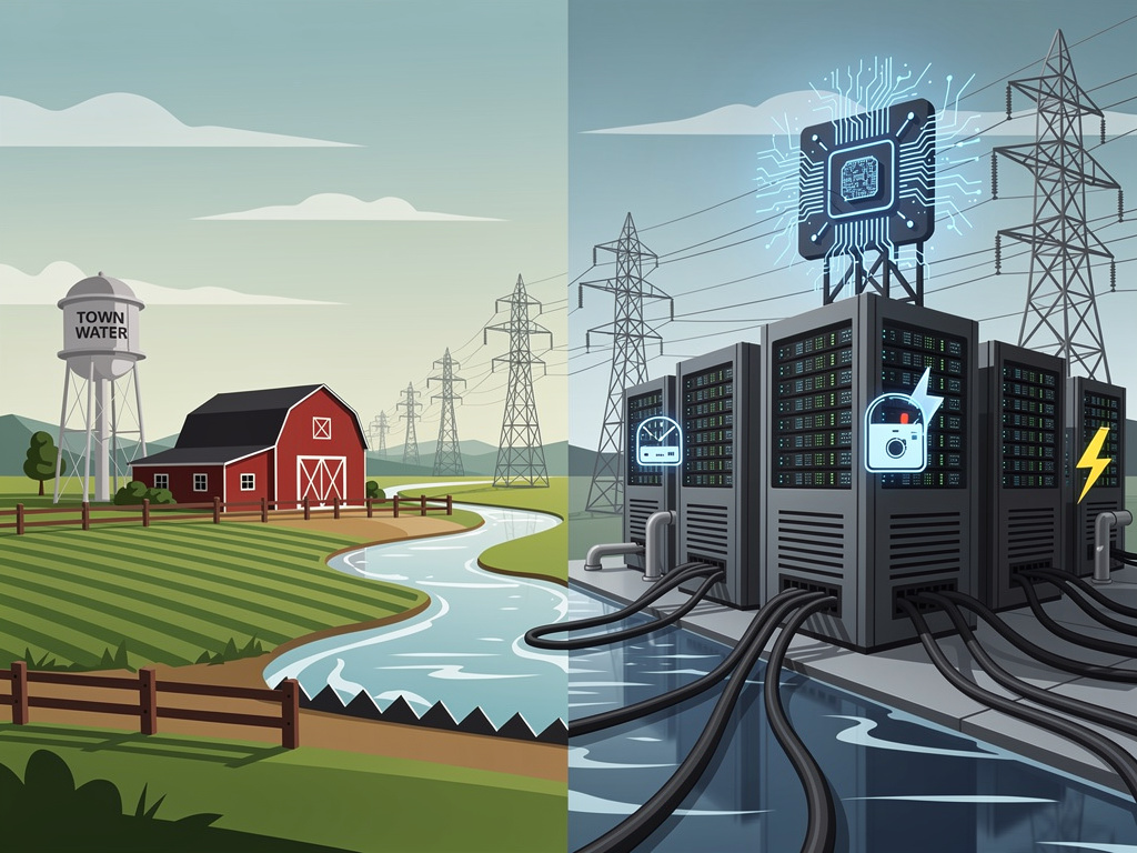 Rural Communities Resist Tech Firms' Data Center Expansion