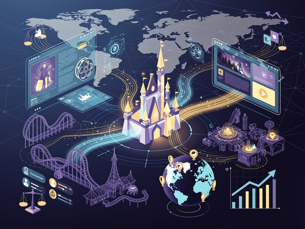 Disney Reimagines Parks With Integrated Streaming