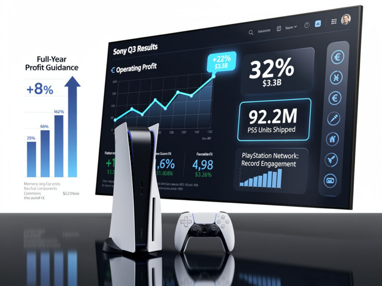 Sony’s Gaming Empire and Currency Tailwinds Drive 22% Profit Surge Despite Memory Cost Pressures