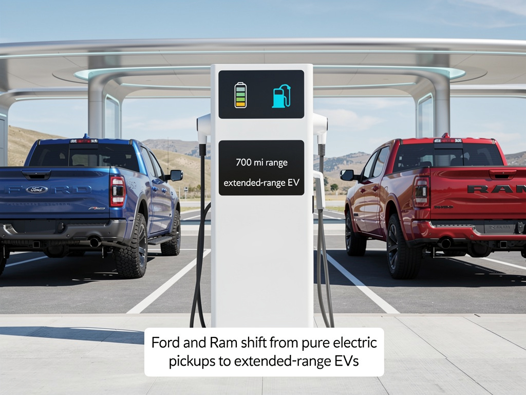 Detroit’s Strategic Retreat: How Extended-Range Electric Pickups Became the Industry’s New Middle Ground