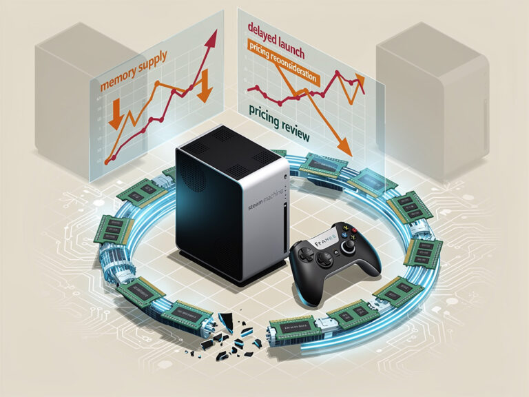 Valve’s Steam Machine Ambitions Stumble as Memory Crisis and Production Delays Reshape Hardware Strategy