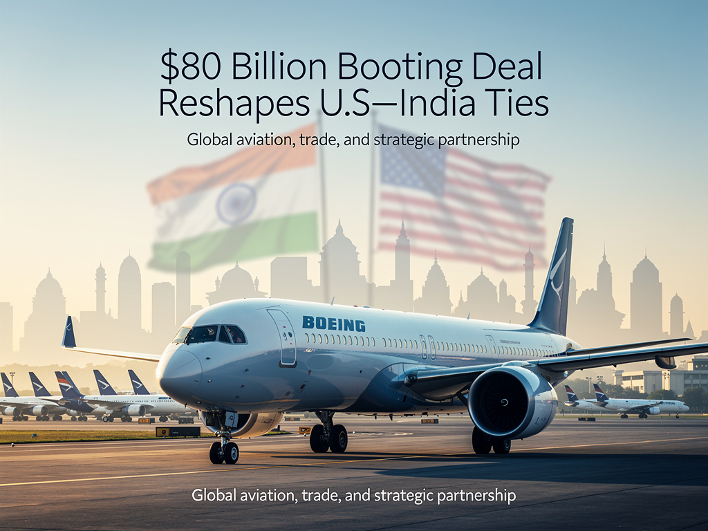 India’s $80 Billion Boeing Bonanza: How a Landmark Trade Deal Could Reshape Global Aviation and U.S.-India Relations