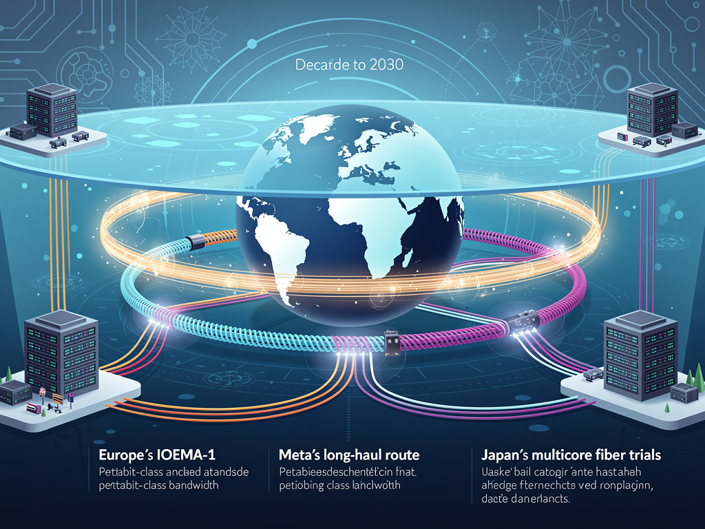 Europe, Meta and Japan Race to Claim the First Petabit-Per-Second Submarine Cable
