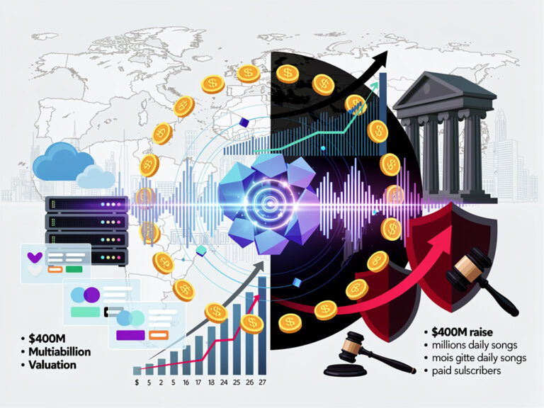 Suno’s $400 Million Haul at $5.4 Billion Valuation Exposes the High-Stakes Gamble in AI Music