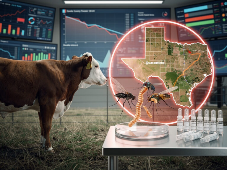 Screwworm Breach in Texas: First Detection in Decades Triggers Quarantine and Market Tremors
