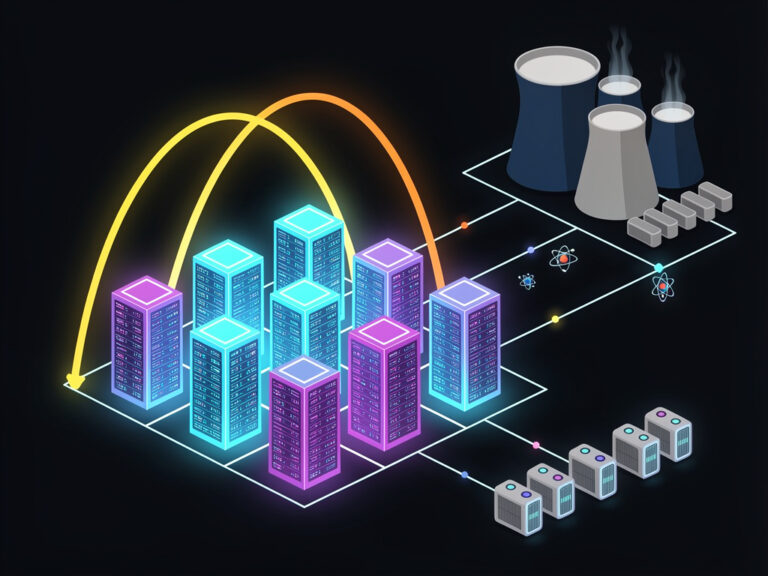 Tech Giants Turn to Nuclear Revival to Feed AI’s Insatiable Power Hunger