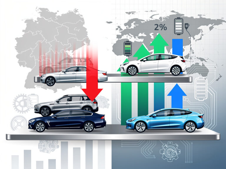 The Six-Point Gap That Signals Deep Strain for German Carmakers