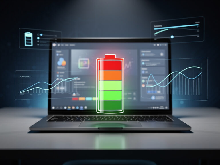 KDE Plasma 6.8 Adds Full-Screen Low Battery Warning for Laptops