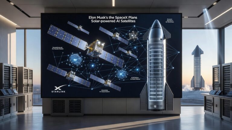 SpaceX Bets on Orbital AI Compute as Musk Details Solar-Powered Satellites Ahead of IPO