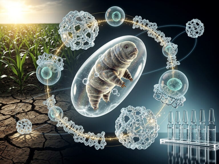 Tardigrades’ Glass-Like Proteins Unlock Drought-Resistant Crops and Medicine Preservation