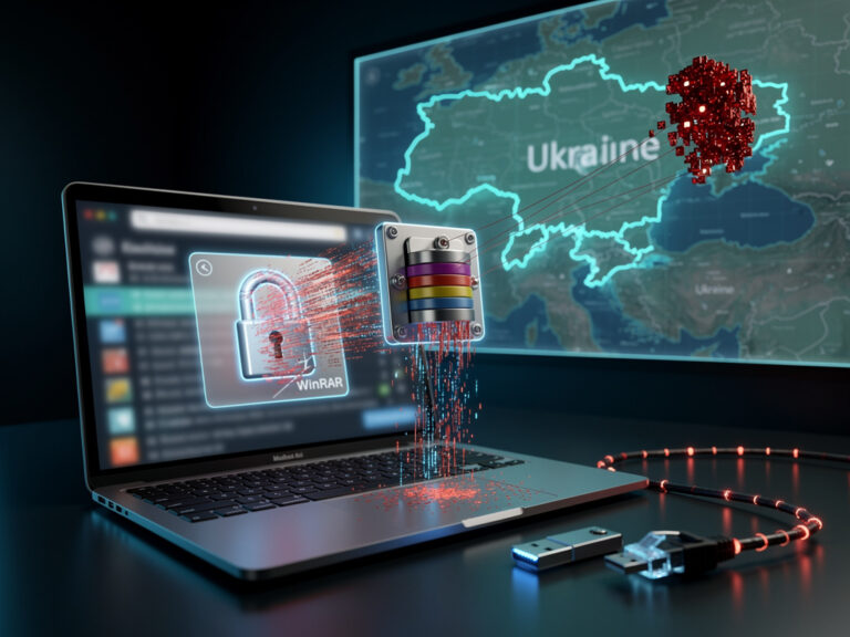 Russian Hackers Exploit WinRAR Flaw CVE-2025-8088 in Ukraine Attacks