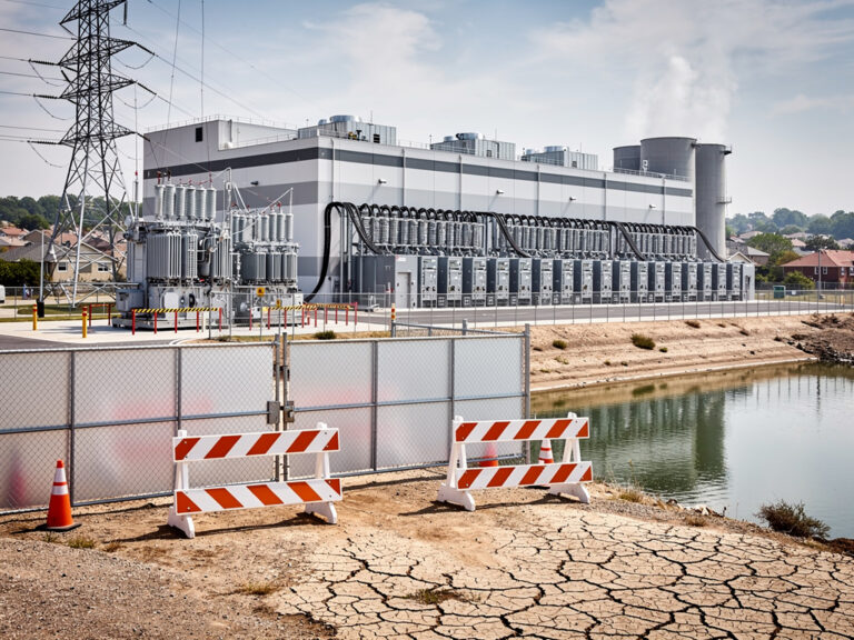 Americans Push Back Against Data Centers Over Power, Water Use and Noise
