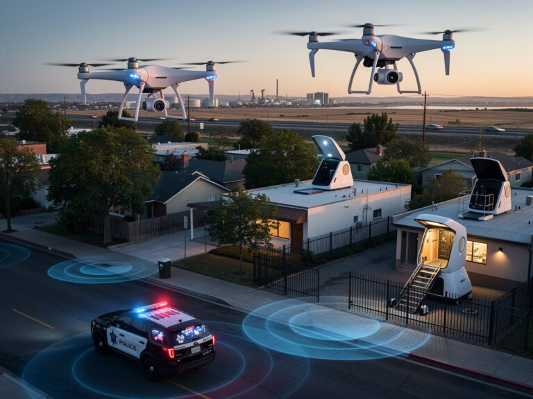 Stockton Deploys Automated Drone Network to Cut 911 Response Times
