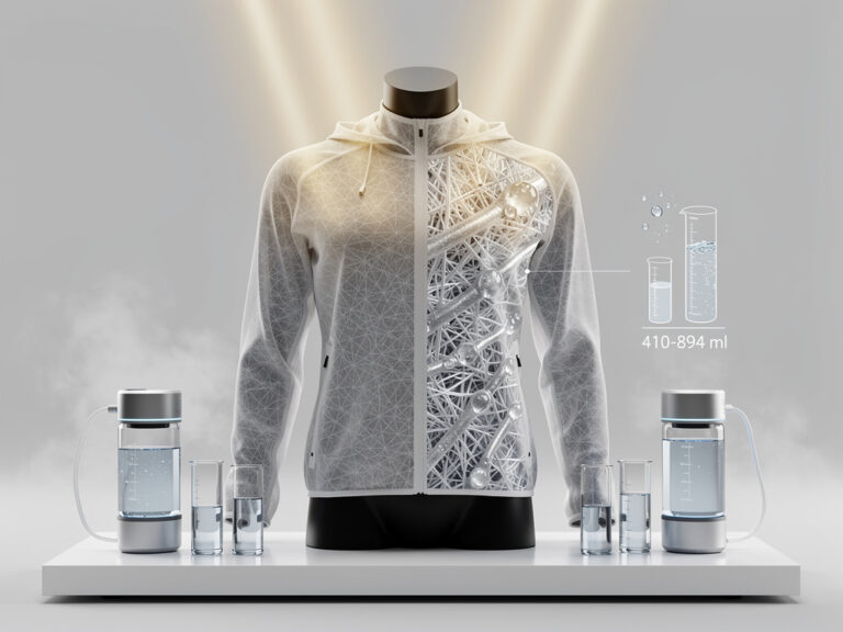 Wearable Fabrics That Pull Liters of Drinking Water From Dry Air