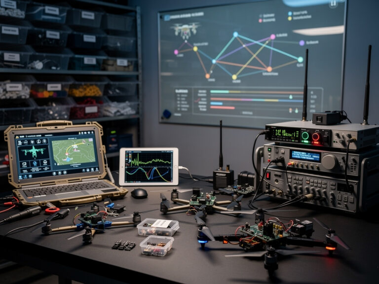 Ukraine’s Frontline Labs Expose the Fragility of Off-the-Shelf Drones in Electronic Warfare